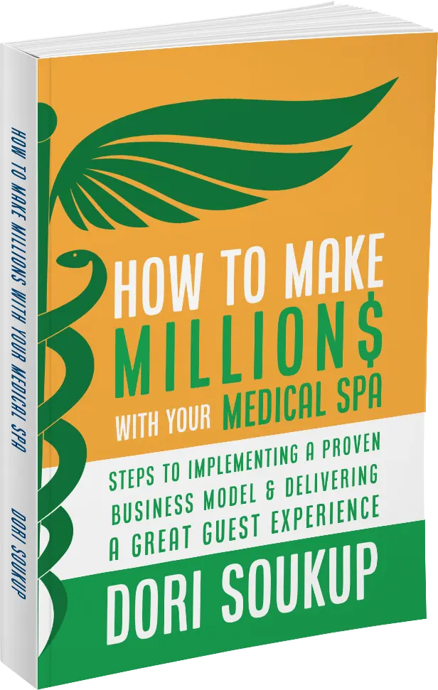 How To Make Millions With Your Medical Spa - Book Cover Mockup