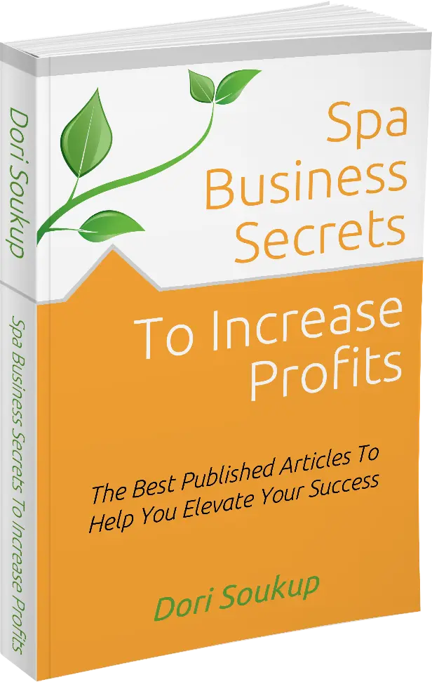 Spa Business Secrets To Increase Profits - Book Cover Mockup